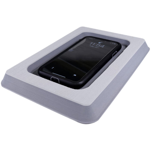 SeaDek Single Cell Phone Dash Pocket - Cool Grey/Strom Grey (Pack of 4)