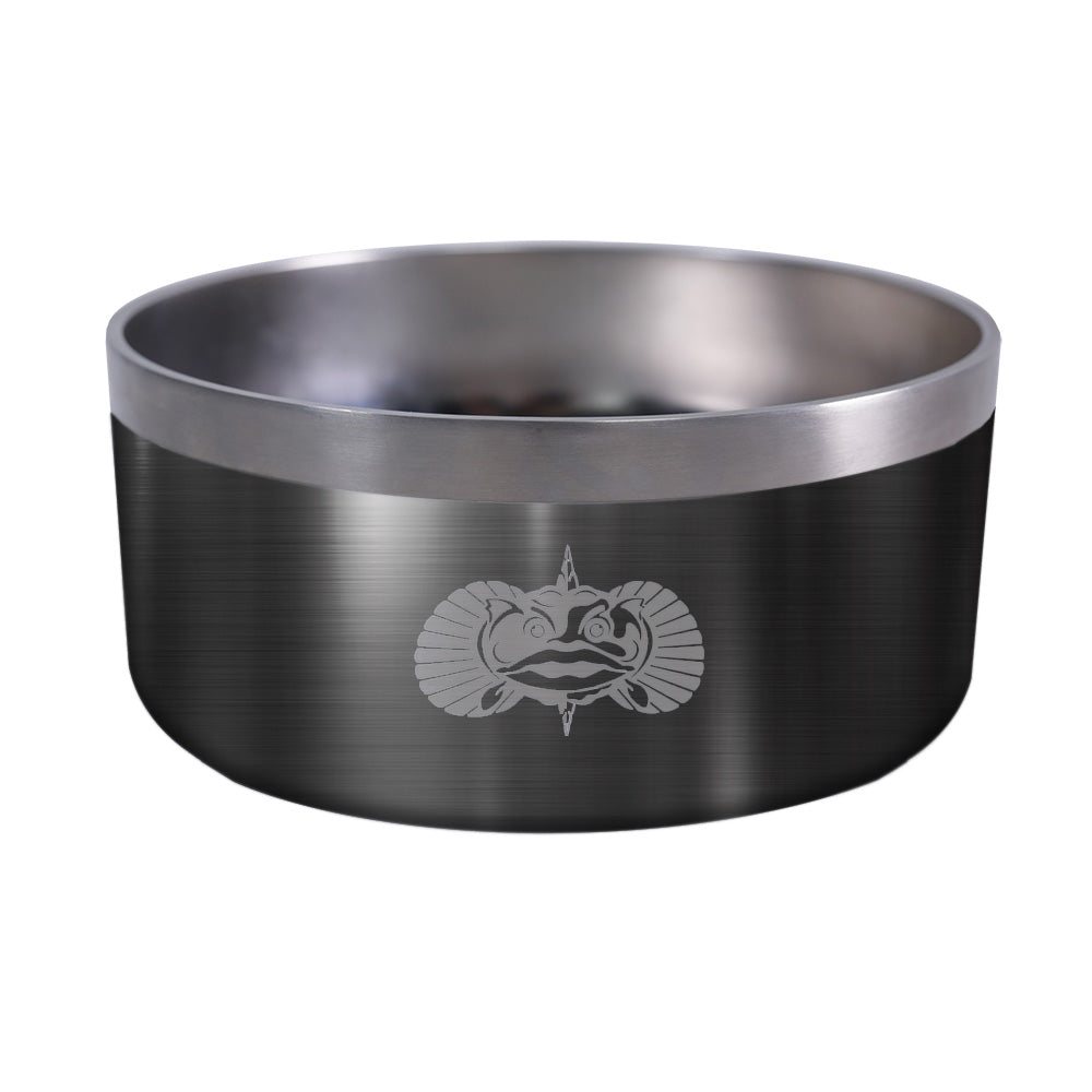 Toadfish Non-Tipping Dog Bowl - Graphite (Pack of 4)