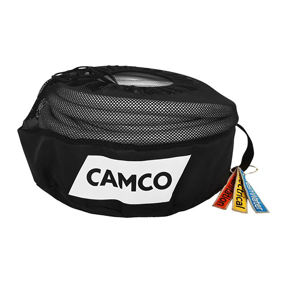 Camco RV Utility Bag w/Sanitation, Fresh Water & Electrical Identification Tags (Pack of 4)