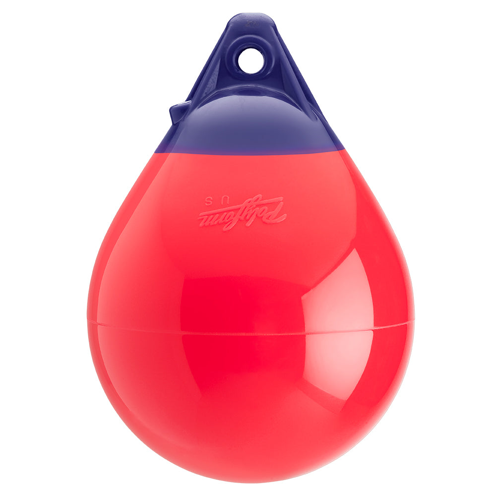 Polyform A-0 Buoy 8" Diameter - Red (Pack of 2)