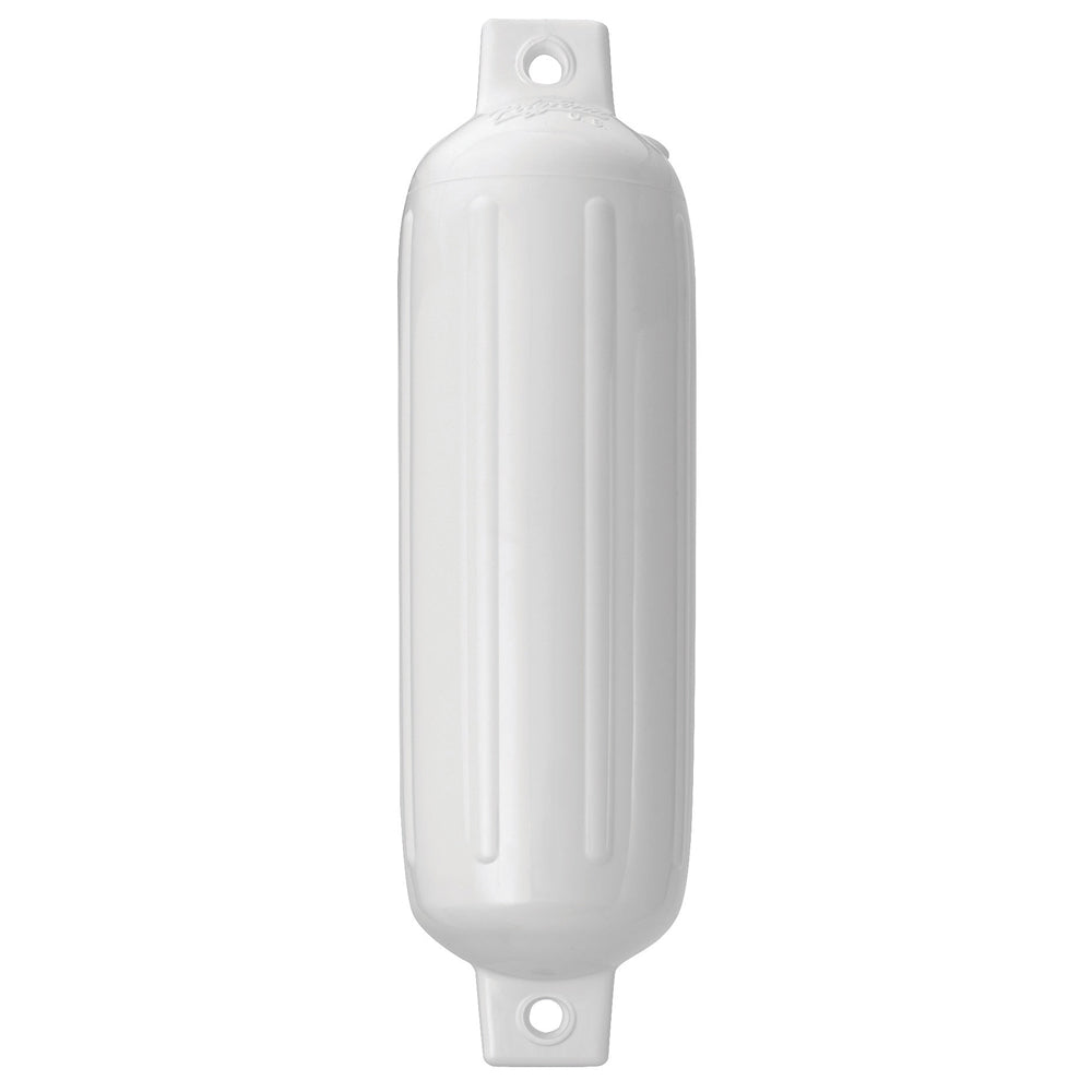 Polyform G-3 Twin Eye Fender 5.5" x 19" - White (Pack of 4)