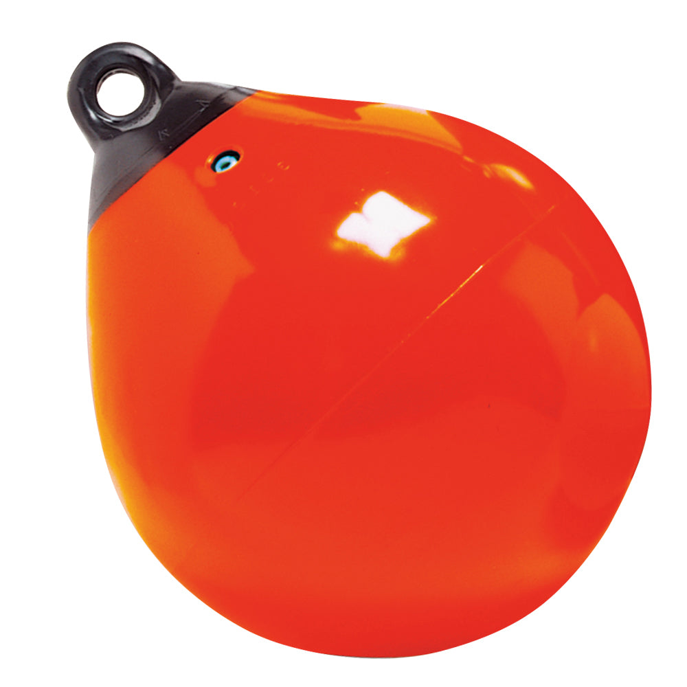 Taylor Made 9" Tuff End™ Inflatable Vinyl Buoy - Orange (Pack of 2)