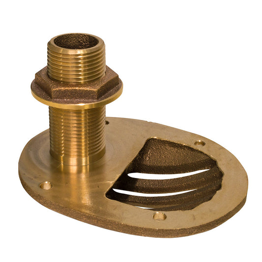 GROCO 1/2" Bronze Combo Scoop Thru-Hull w/Nut (Pack of 4)